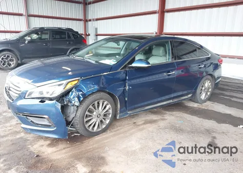 2015 Hyundai Sonata Limited from USA, damaged, VIN 5NPE34AF6FH098289